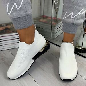 Comfy Slip-On Sneakers with Elastic