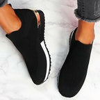 Comfy Slip-On Sneakers with Elastic