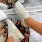 Comfy Slip-On Sneakers with Elastic
