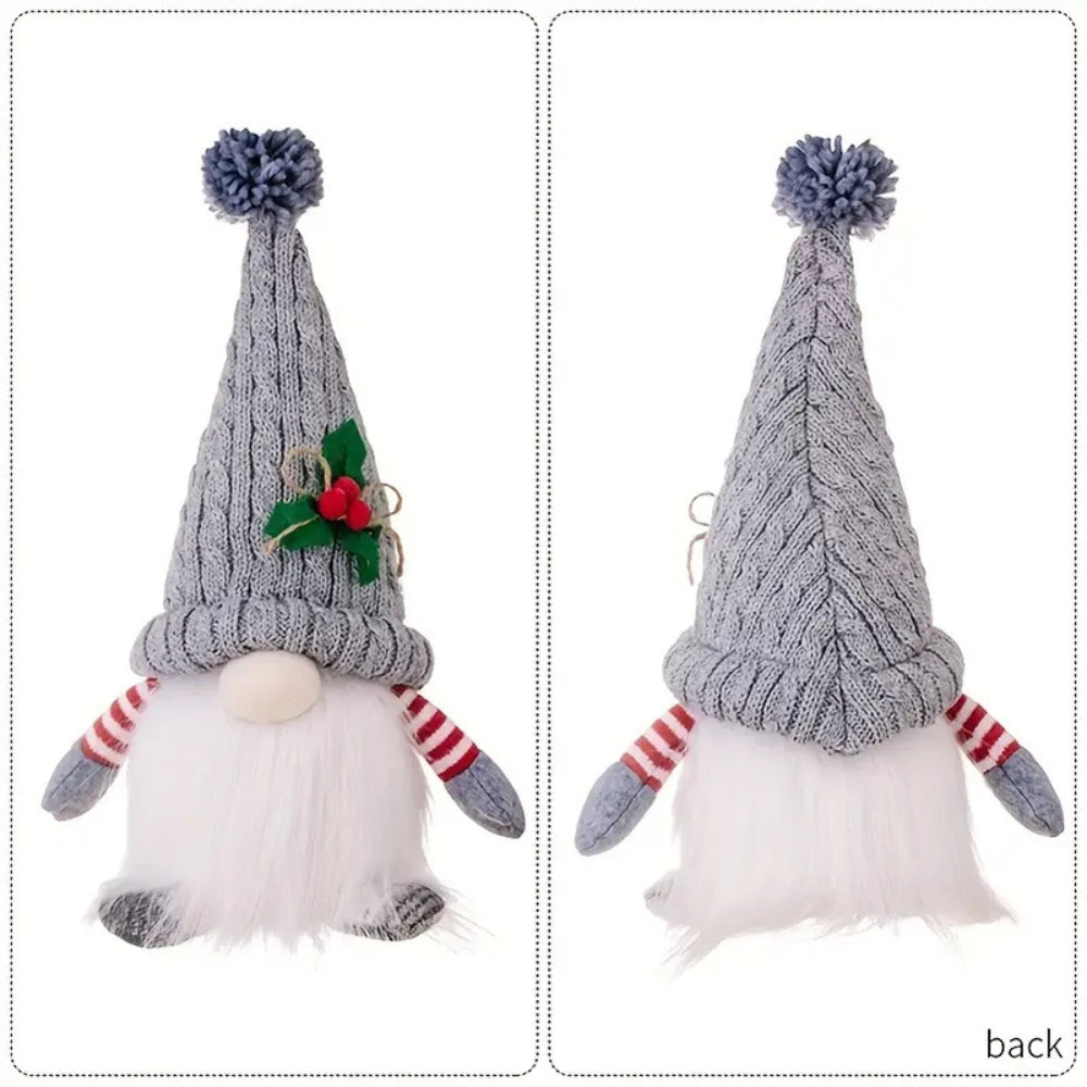 Illuminated Festive Gnome Figure
