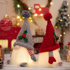 Illuminated Festive Gnome Figure