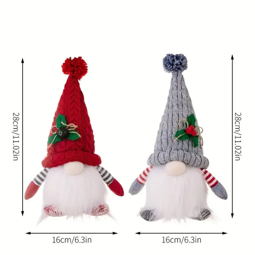 Illuminated Festive Gnome Figure