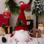 Illuminated Festive Gnome Figure