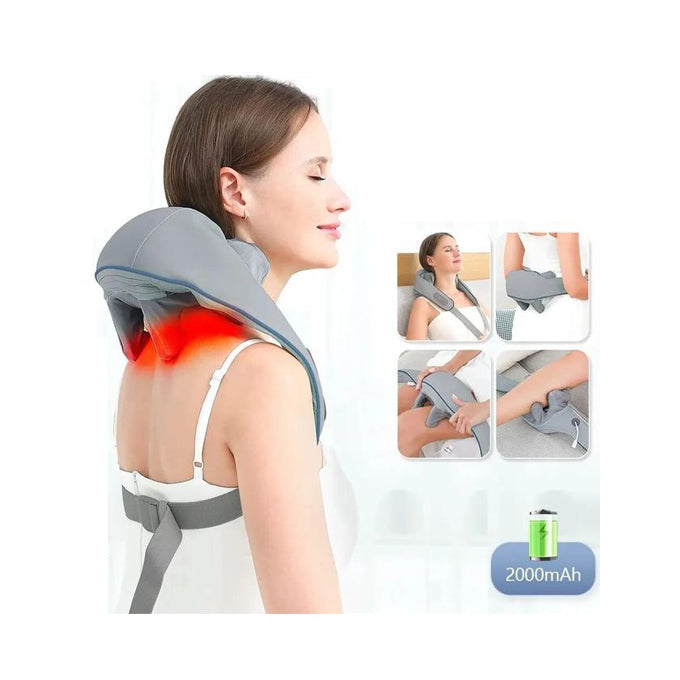 Cordless Neck & Shoulder Massager with Heat