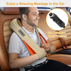 Electric Back Massage Cape with Heat Deep Tissue 3D Kneading Massage