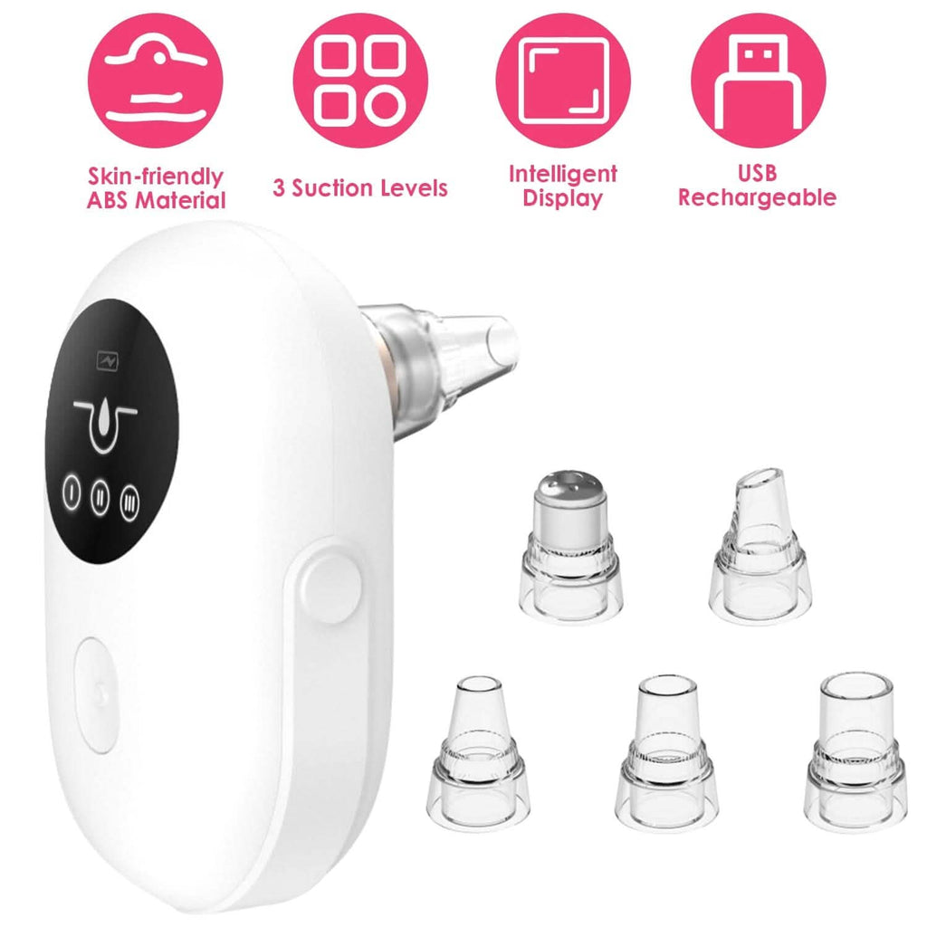 Electric Blackhead Comedone Extractor Tool Facial Pore Cleaner