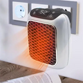Compact Ceramic Room Heater with Timer and Safety