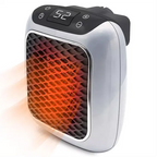 Compact Ceramic Room Heater with Timer and Safety