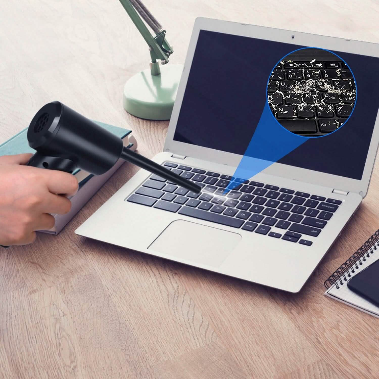 Electric Cordless Air Duster Blower for Computer Keyboard
