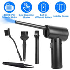 Electric Cordless Air Duster Blower for Computer Keyboard