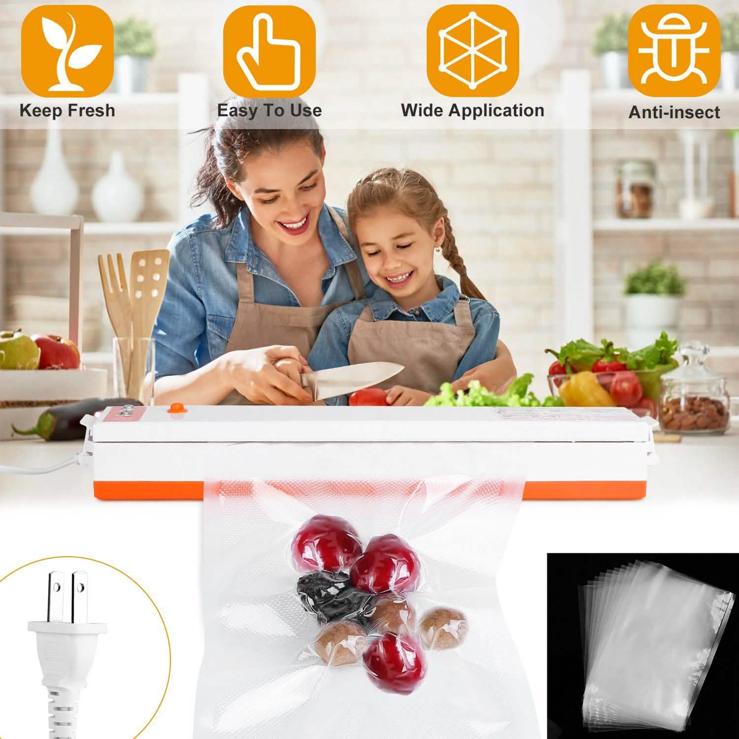 Electric Food Vacuum Sealer Machine