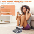 Electric Heated Foot Warmer with 6 Level Heating 4 Level Timing