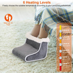 Electric Heated Foot Warmer with 6 Level Heating 4 Level Timing