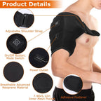 Electric Heating Pad Therapy Shoulder Heating Wrap Compression Sleeve