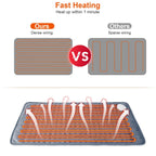 Electric Heating Pad with 9 Temperature Levels