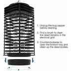 Electric Mosquito Insect Killer Zapper LED Light Fly Bug Trap Pest Control Lamp