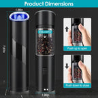 Electric Salt and Pepper Grinder LED Indicator Adjustable Coarseness