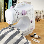 Electric Sewing Machine 12 Stitches with Foot Pedal