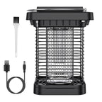 Electric Solar Powered Bug Zapper Lamp IP65 Waterproof for Indoor and Outdoor
