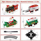 Electric Train Christmas Kid Toy Set