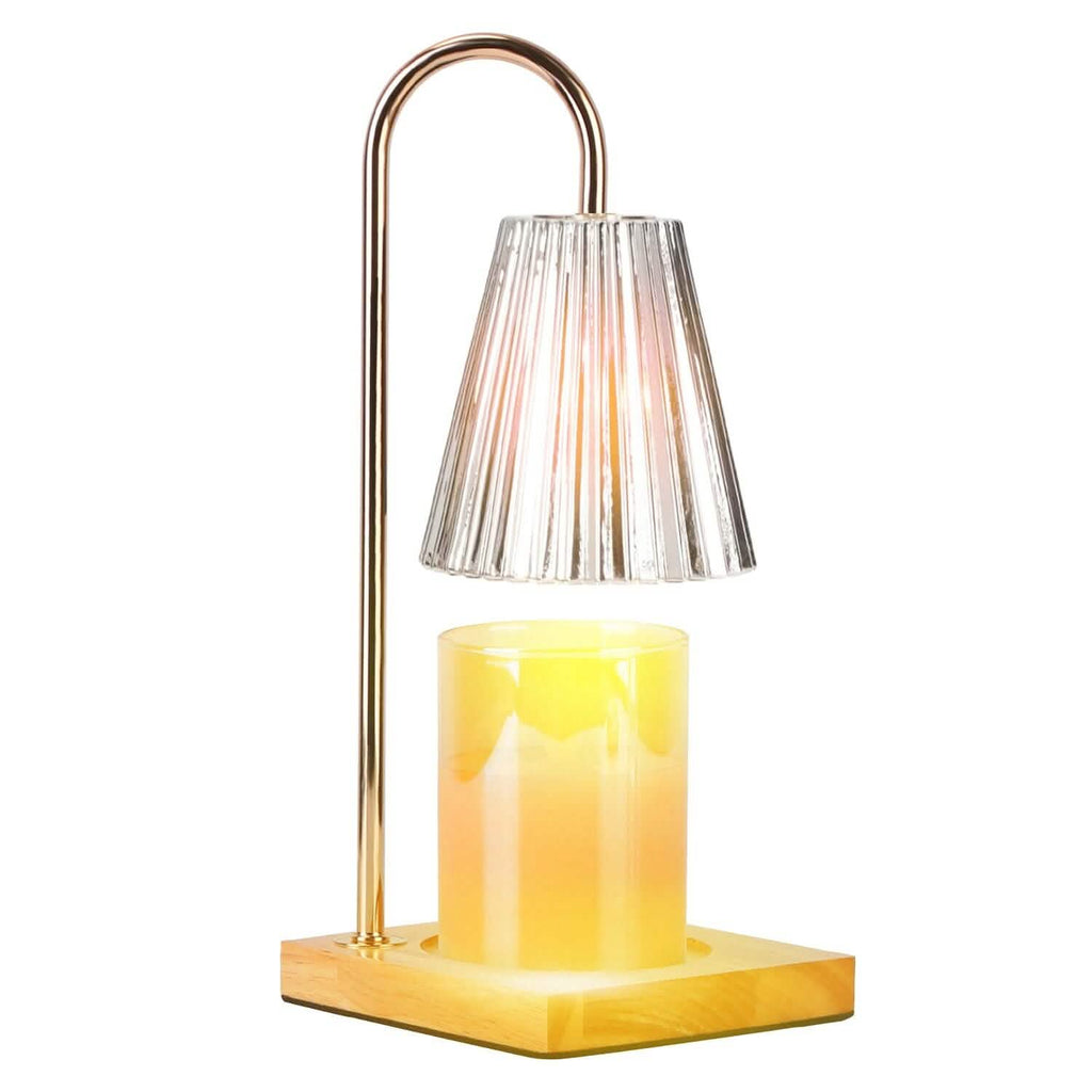 Electric Wax Melt Warmer Lamp Dimmable with 2 GU10 Bulbs 3-7in Adjustable Height 360º Rotatable