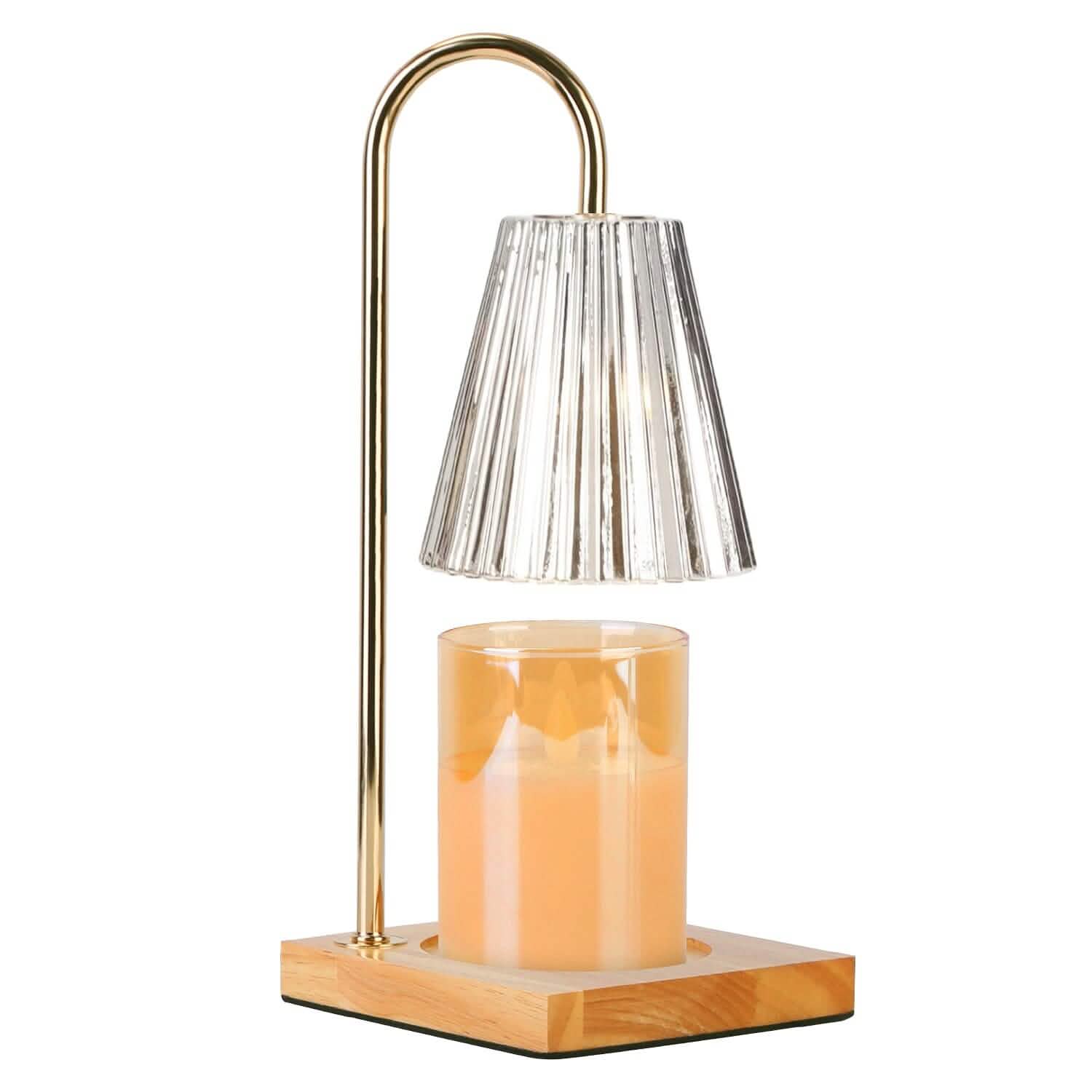 Electric Wax Melt Warmer Lamp Dimmable with 2 GU10 Bulbs 3-7in Adjustable Height 360º Rotatable