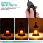 Electric Wax Melt Warmer Lamp Dimmable with 2 GU10 Bulbs
