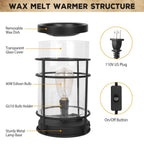 Electric Wax Melt Warmer Vintage Light Bulb