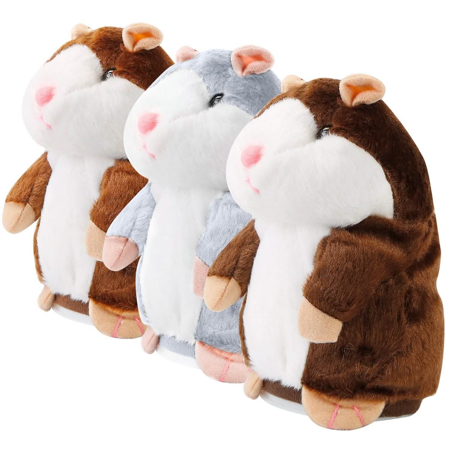 Electronic Talking Hamster Plush