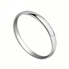 Elegant and Charming S925 Silver Wedding Band Ring