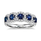 Elegant Copper Ring with Synthetic Cubic Zirconia