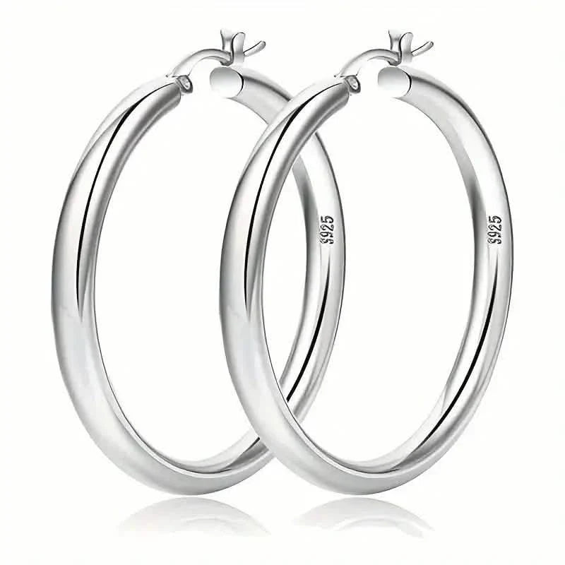 Elegant Daily Wear Round Circle Hoop Earrings