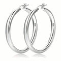 Elegant Daily Wear Round Circle Hoop Earrings