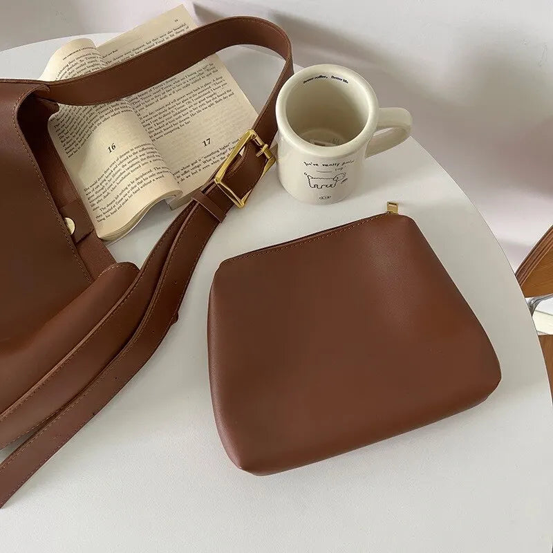 Niki | Women's Effortless Everyday Leather Shoulder Bag
