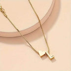 Elegant Love Heart Charm Bracelet - Delicate Minimalist Link Chain