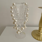 Chic Pearl Strand Necklace Timeless Elegance