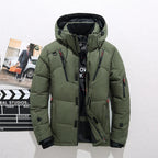 Quilted Down Puffer Coat with Insulation