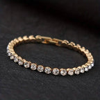 Elegant Rhinestone Tennis Bracelet