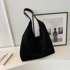 Elegant Suede Bag Soft Shape