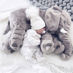 Elephant Plush Toy | Large Cushion and Elephant Comforter for Babies and Children