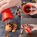 Lever Action Nut Opener - Sturdy Walnut & Hazelnut Cracker