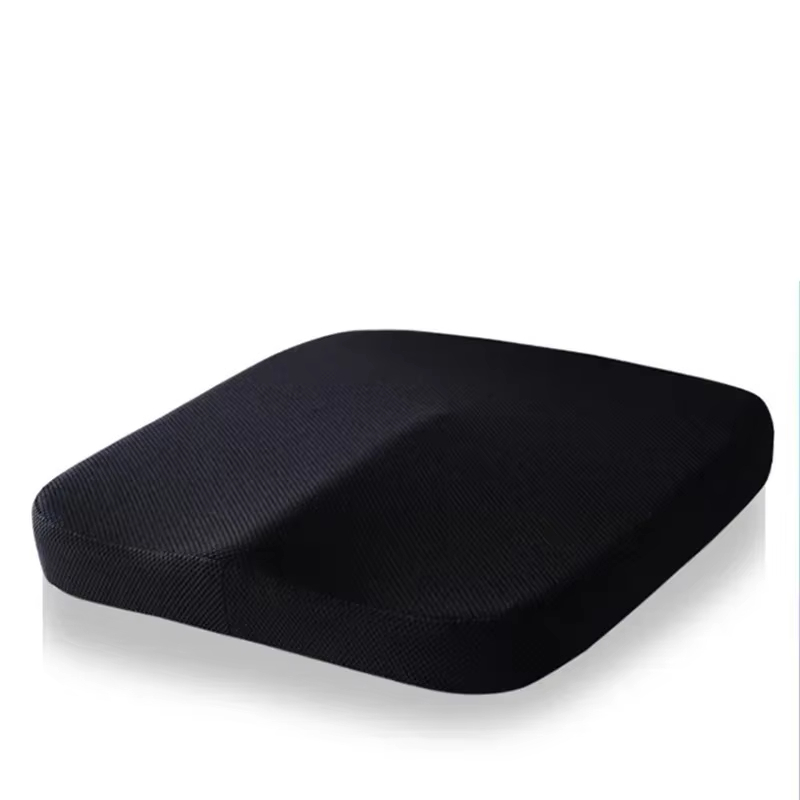 Contoured Seat Cushion for Tailbone and Hip Comfort