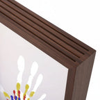 ETERNAL TRACES – Wooden Baby Hand & Footprint Keepsake Frame