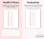 Portrait Digital Planner 2026 2027 2028 & Undated, Goodnotes Planner, Daily Planner, Weekly Planner, Notability Planner, iPad Planner