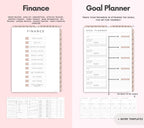 Portrait Digital Planner 2026 2027 2028 & Undated, Goodnotes Planner, Daily Planner, Weekly Planner, Notability Planner, iPad Planner