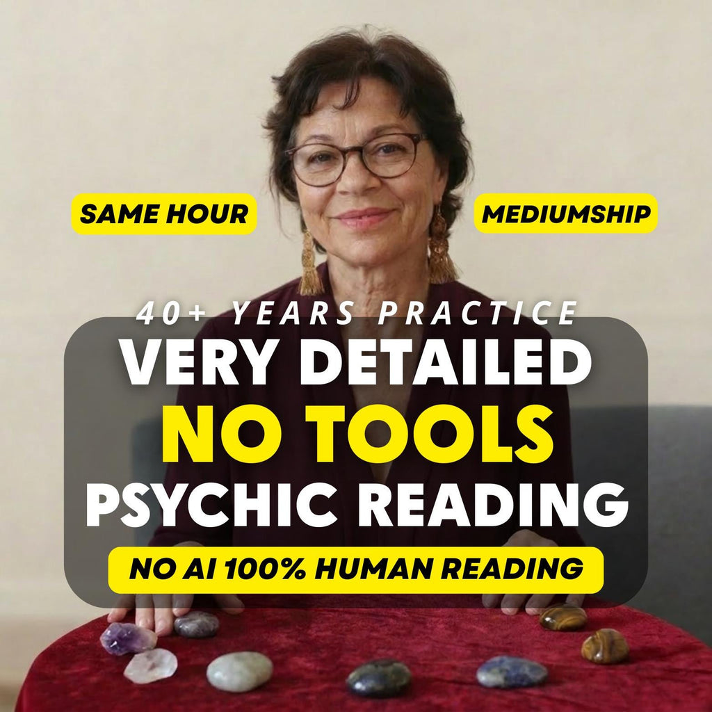 Detailed No Tools Psychic Reading, Clairvoyant Spiritual Advice, Love Tarot Reading Medium Insight, Psychic Predictions No AI