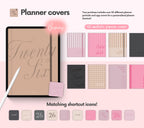 Portrait Digital Planner 2026 2027 2028 & Undated, Goodnotes Planner, Daily Planner, Weekly Planner, Notability Planner, iPad Planner