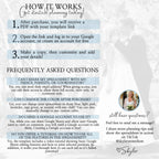 Wedding Planning Spreadsheet - Google Sheets Template | Budget Tracker, Checklist, Seating Chart, Timeline, Tips | Blue Digital Planner