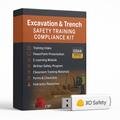 Excavation & Trenching Safety Training Compliance Kit