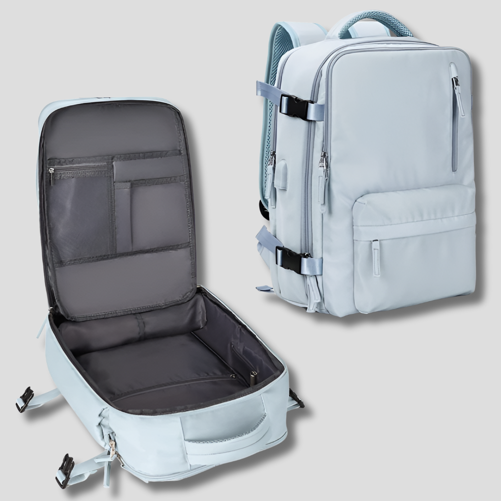 Expandable Explorer Backpack for Carry-On Luggage